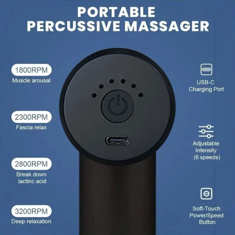 Mini Fascia Gun Wireless Massage Gun