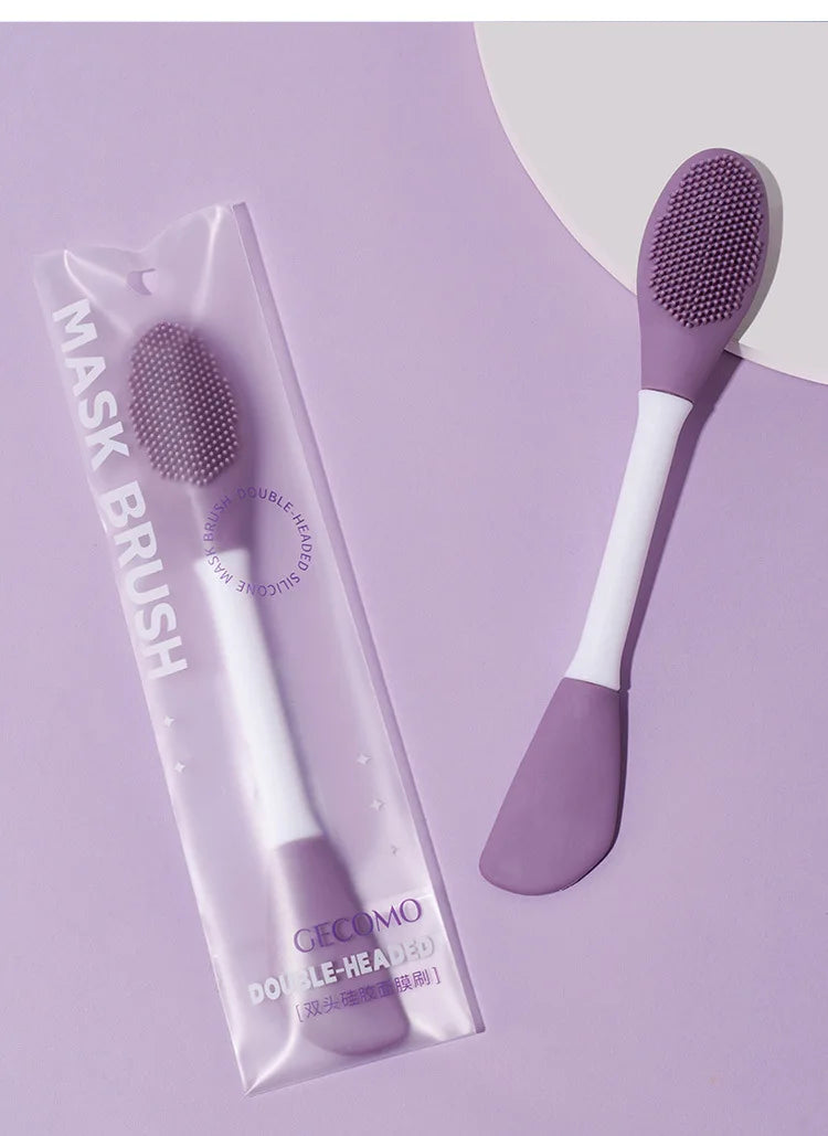 Double Head Silicone Face Mask Brush