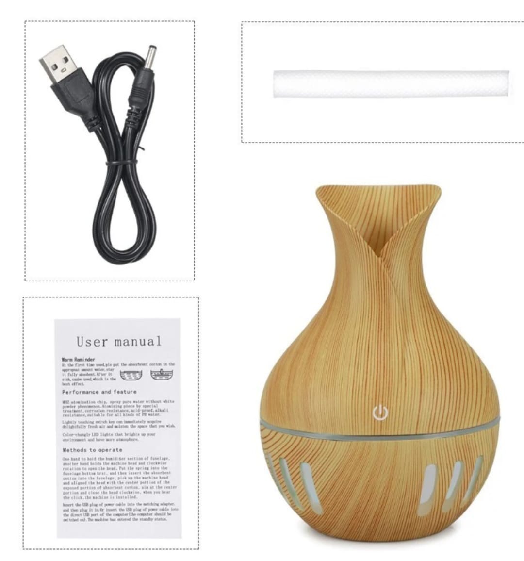 Vase humidifier