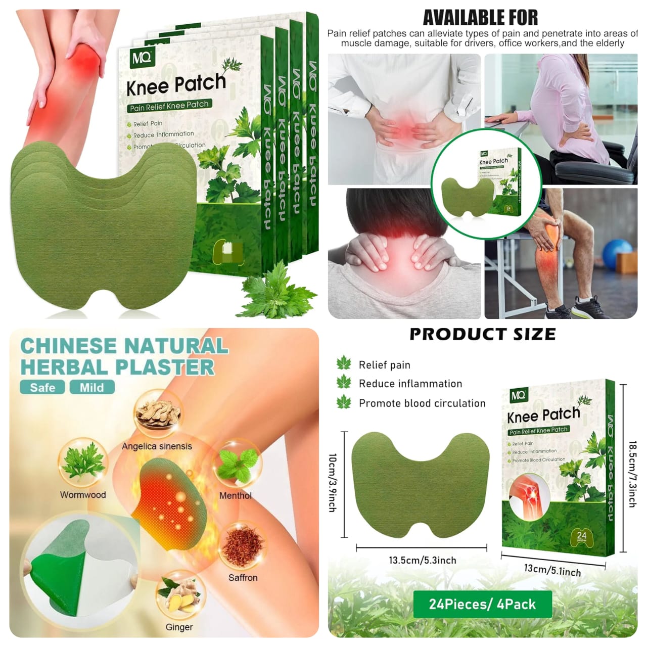 Pain Relief Knee Patches