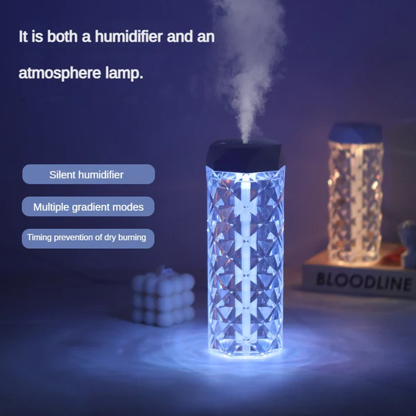 Crystal Lamp With Humidifier