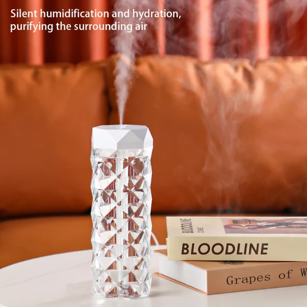 Crystal Lamp With Humidifier